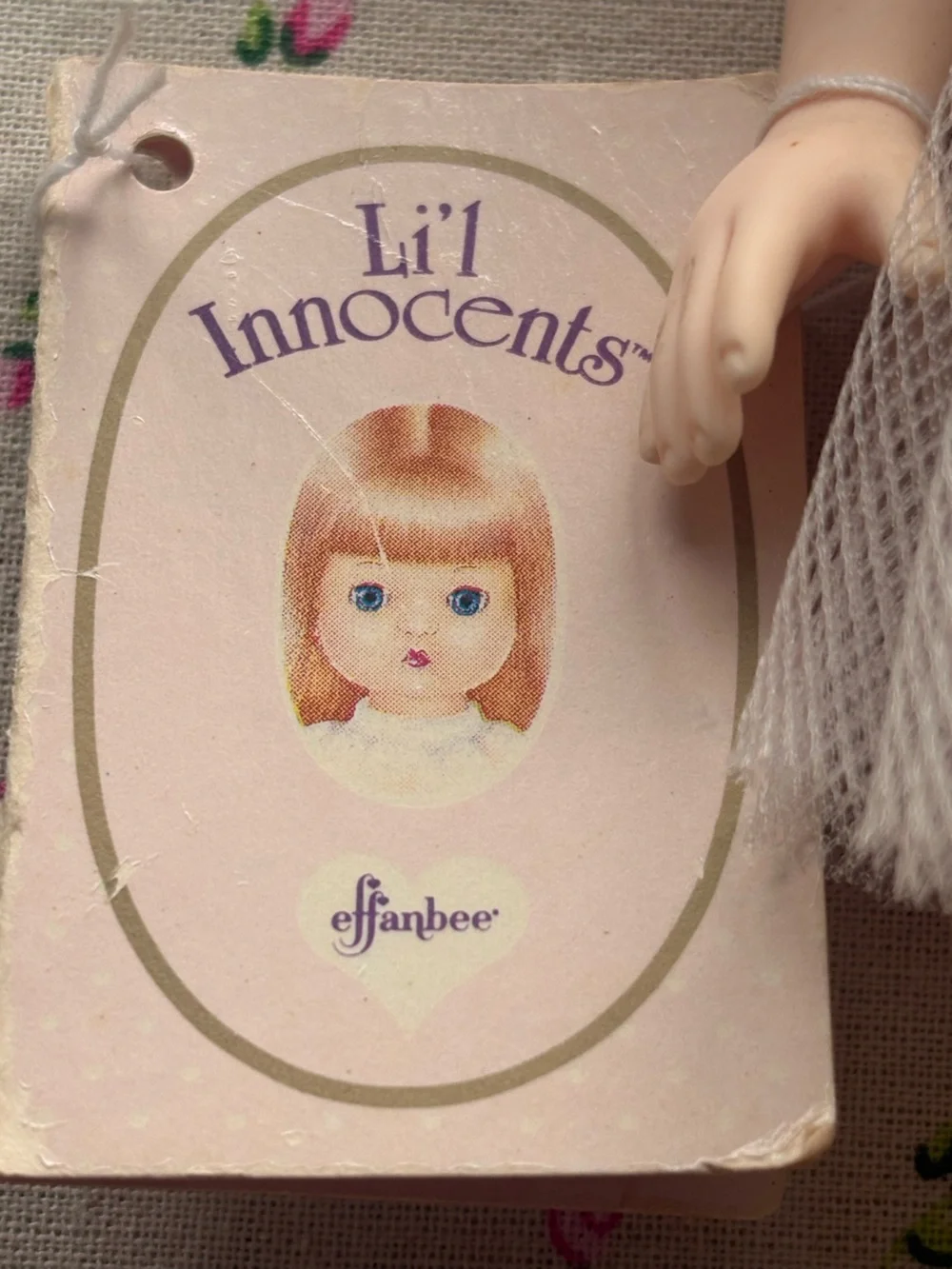 Vintage 1980’s  Effanbee “Lil Innocents” Michelle Ballerina Collectible Doll
